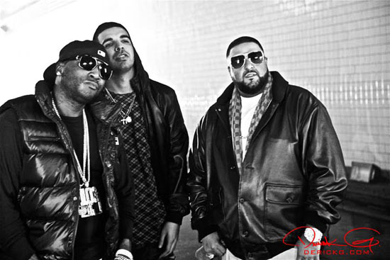 Young Jeezy, Drake and DJ Khaled // "Fed Up" music video shoot