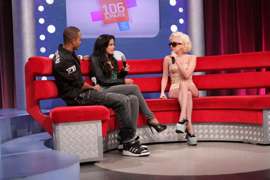 Lady Gaga // BET's 106 & Park (November 3rd 2009)