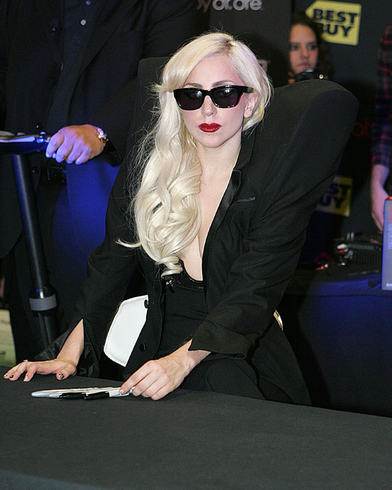 Lady Gaga // "The Fame Monster" Album Signing at Best Buy in Los Angeles
