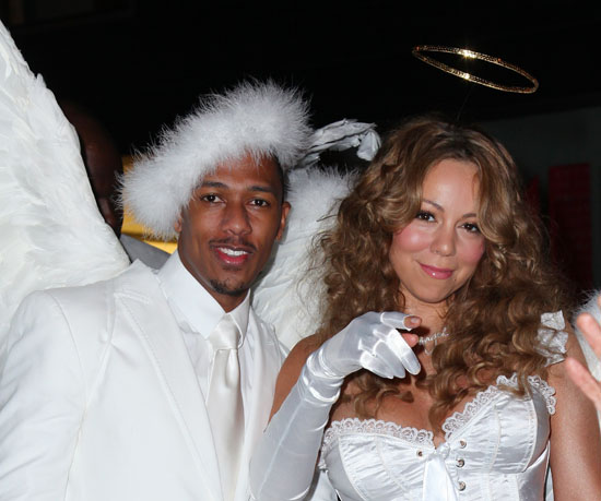 Mariah Carey And Nick Cannon Host Halloween Party At M2 Ultra Lounge In New York City 