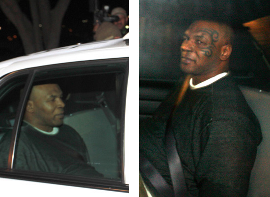 Mike Tyson in police custody - November 11th 2009