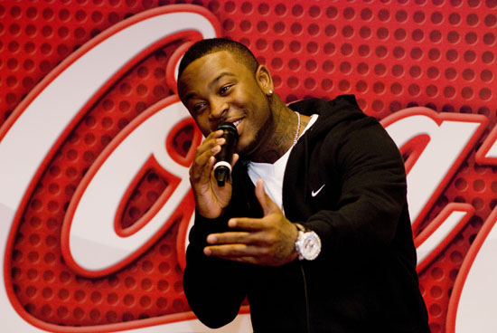 Pleasure P // WGCI Coca Cola Lounge in Chicago