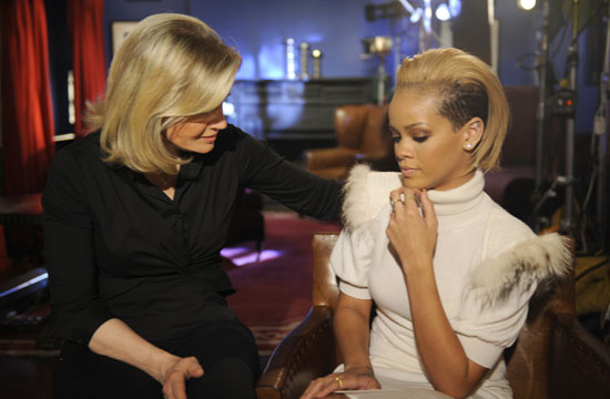 Rihanna & ABC's Diane Sawyer