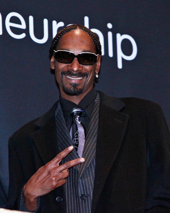 Snoop Dogg Rings the NYSE (New York Stock Exchange) Opening Bell in New York City