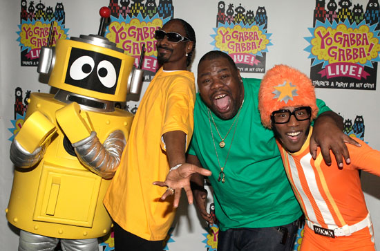 Snoop Dogg, Biz Markie and Plex // "Yo Gabba Gabba! : There's A Party In My City" Live Show