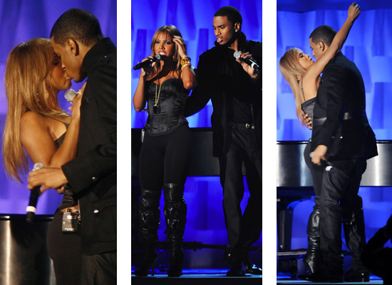 Toni Braxton & Trey Songz at the 2009 Soul Train Music Awards