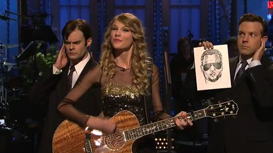 Taylor Swift - "The Monologue Song (La La La)" on Saturday Night Live (click to watch!)