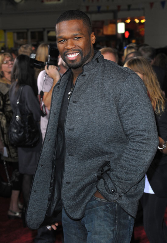 50 Cent // "Twilight: New Moon" Movie Premiere in Westwood, CA