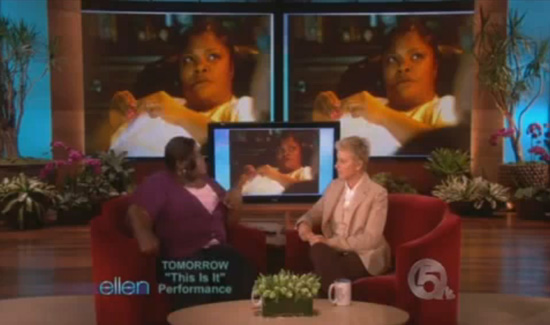 VIDEO: Gabourey Sidibe on The Ellen Show (click to watch!)