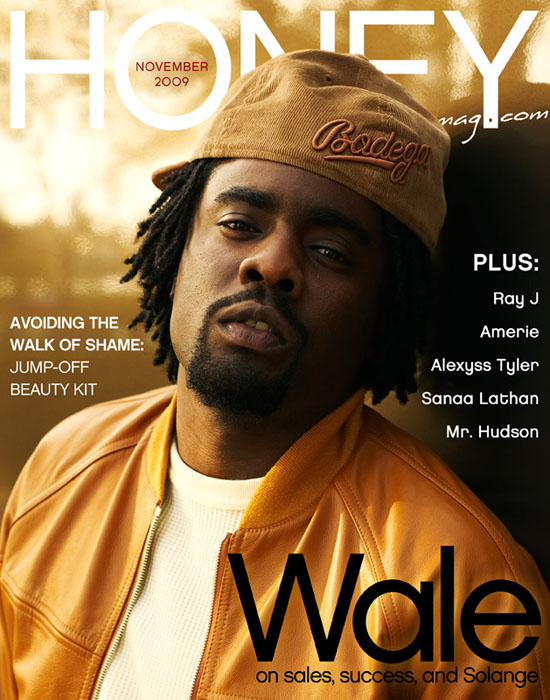 Wale for Honey Mag - November 2009