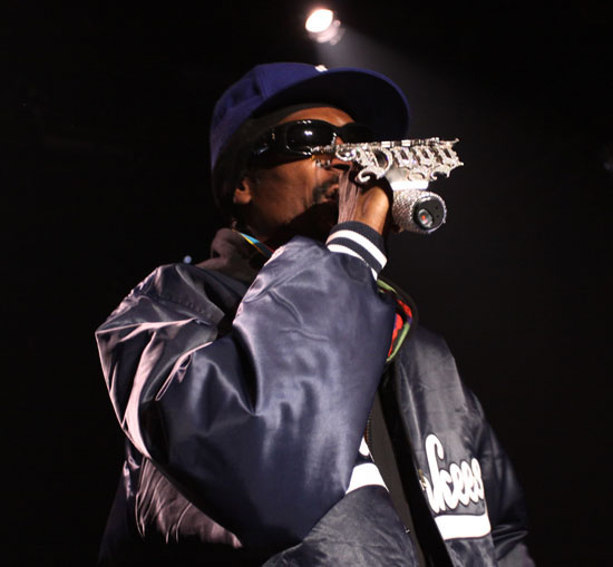 Snoop Dogg performs for his "Wonderland High School Tour" in New York City