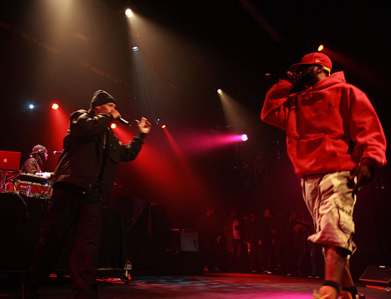 Method Man & Redman performs at Snoop Dogg's "Wonderland High School Tour" in New York City