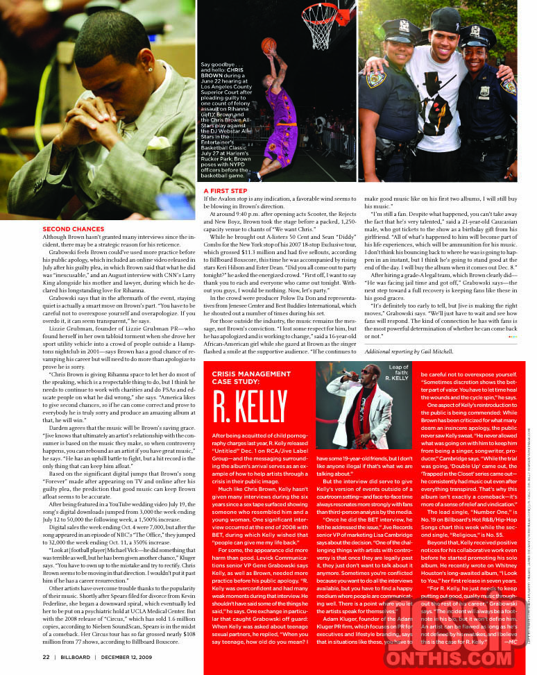 Chris Brown (p2) // Billboard Magazine (December 12)