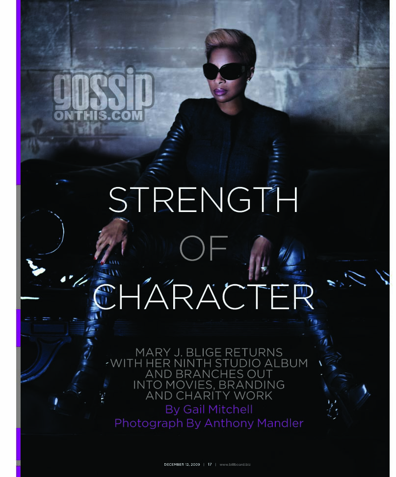 Mary J. Blige (p1) // Billboard Magazine (December 12)