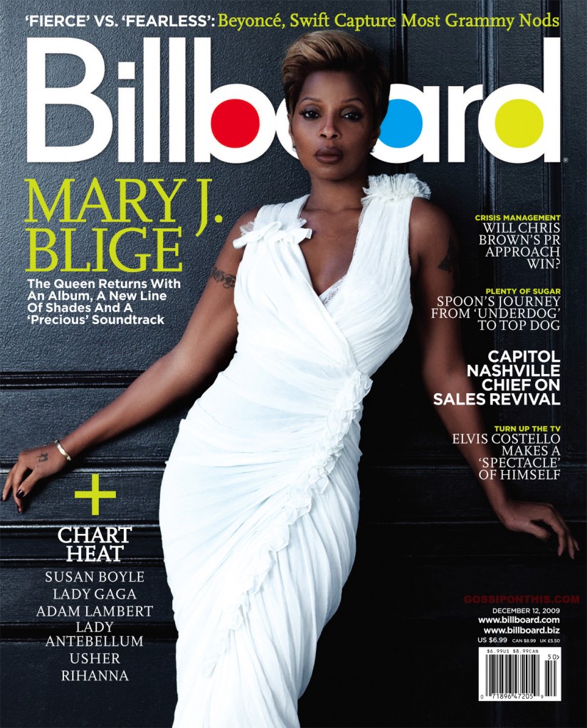 Mary J. Blige (cover) // Billboard Magazine (December 12)
