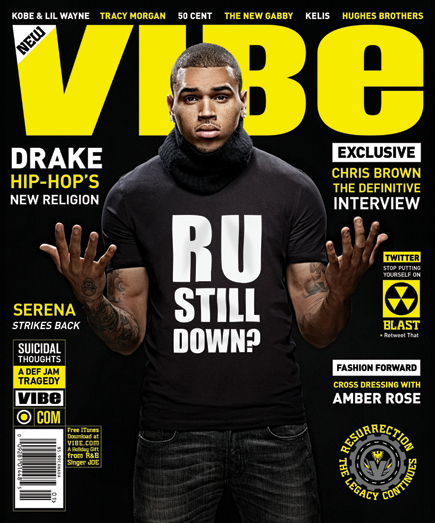Chris Brown // December 2009 VIBE Magazine