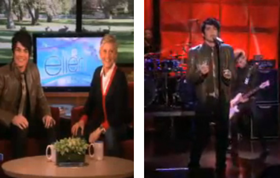 VIDEO: Adam Lambert Performs 2nd Single On Ellen + Interview -- click to watch!