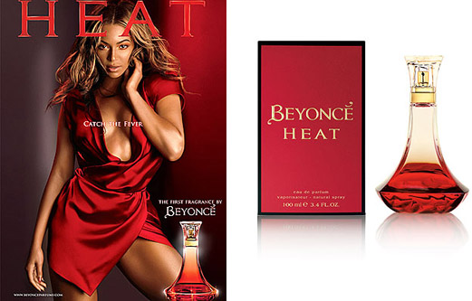 Beyoncé introduces her new fragrance Heat