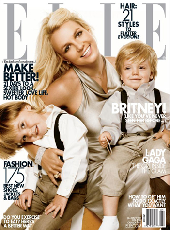 Britney Spears // January 2011 Elle Magazine