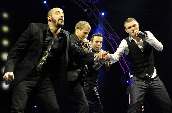 Backstreet Boys perform for their "This Is Us" tour in Belgrade, Serbia