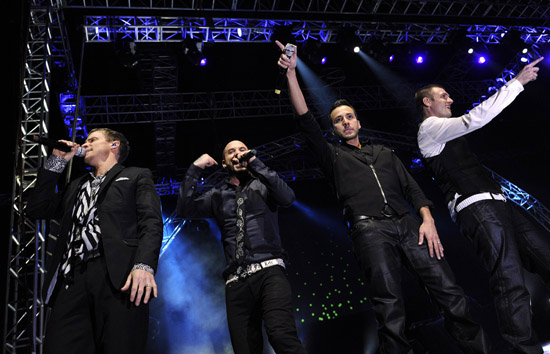 Backstreet Boys perform for their "This Is Us" tour in Belgrade, Serbia