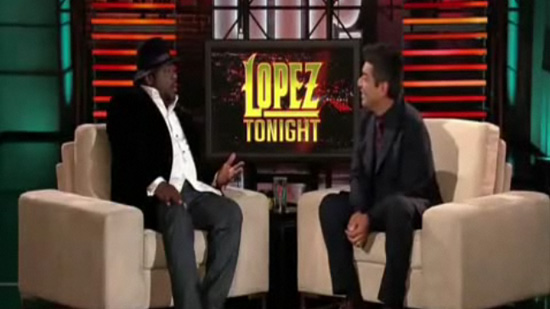 VIDEO: Cedric the Entertainer on Lopez Tonight (George Lopez' New Talk Show) -- click to watch!