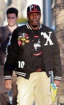 Diddy out and about (eating candy he had just bought from some kids) in Los Angeles - December 22nd 2009