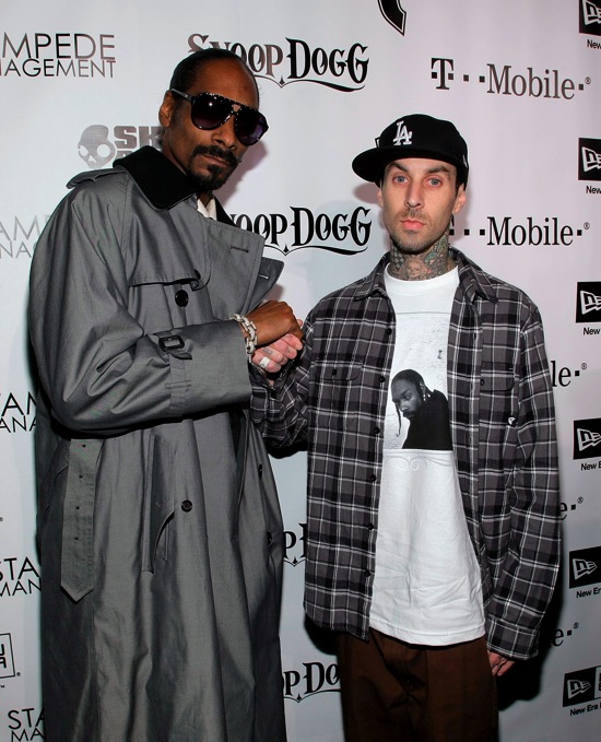 Snoop Dogg & Travis Barker // Snoop Dogg's "Malice N Wonderland" Album Release Party + Famous Stars & Stripes 10th Anniversary Celebration