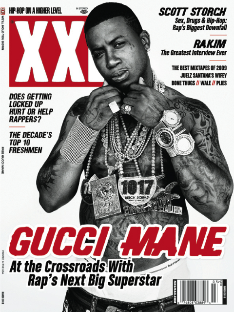 Gucci Mane // March 2010 XXL Magazine