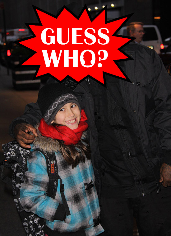 GUESS WHO?!: Rapper Taking Pics with a Fan in New York City