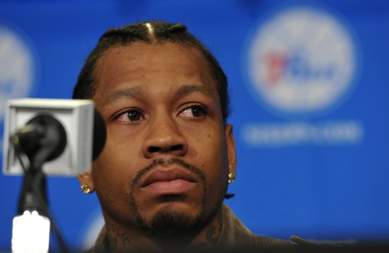 Allen Iverson Crying