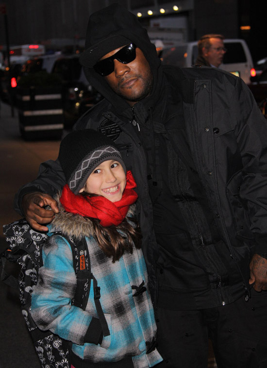 Young Jeezy and a fan in New York City - December 10th 2009