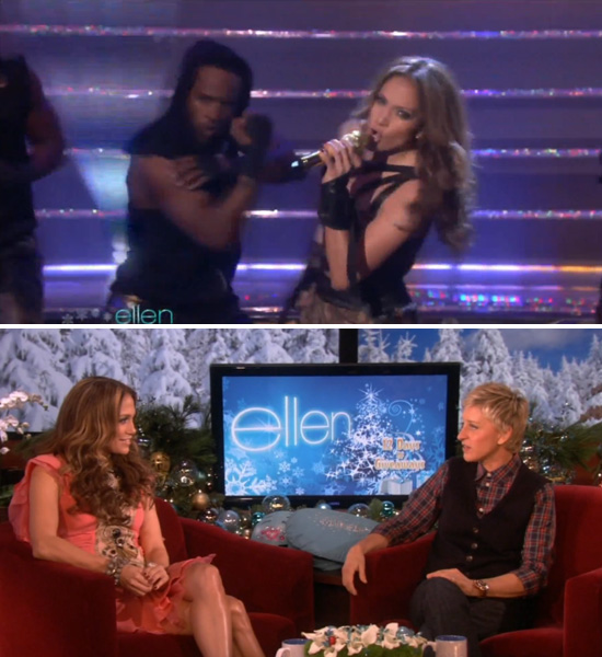 VIDEOS: Jennifer Lopez on Ellen ("Louboutins" Performance + Interview) -- click to watch!