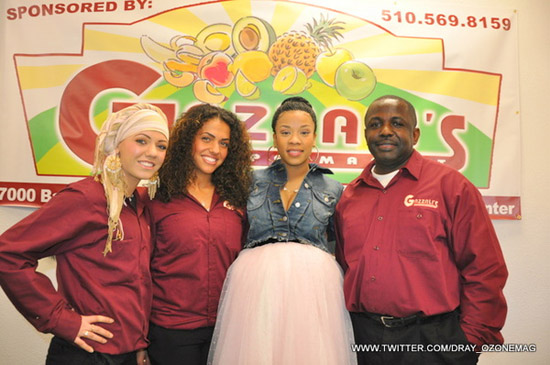 Keyshia Cole delivers Christmas gifts to foster children at ActsFullGospel Church in East Oakland, CA