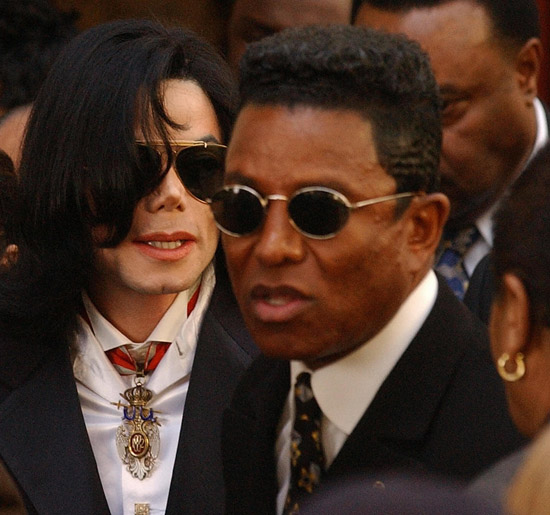 Michael & his brother Jermaine Jackson