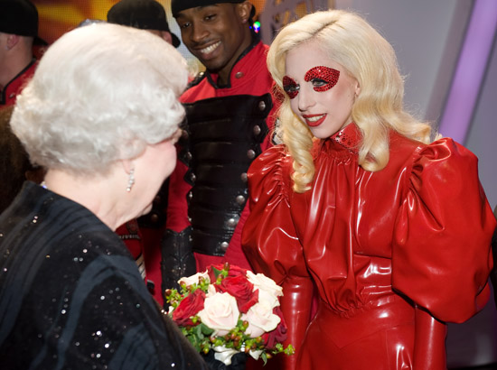 Lady Gaga // Queen Elizabeth II's Royal Variety Concert