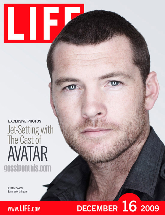 Sam Worthington // December 16th cover of LIFE Magazine