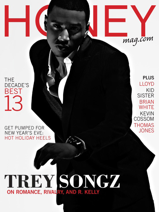 Trey Songz // January 2010 HoneyMag.com