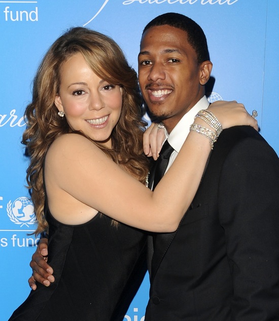 Mariah Carey & Nick Cannon // 2009 UNICEF Snowflake Ball