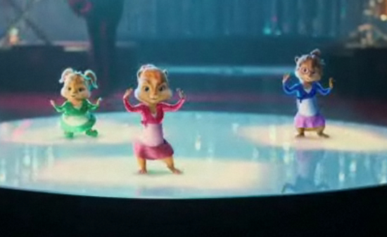 VIDEO: The Chipettes (from Alvin and the Chipmunks: The Squeakquel) Perform Beyonce's "Single Ladies" -- click to watch!