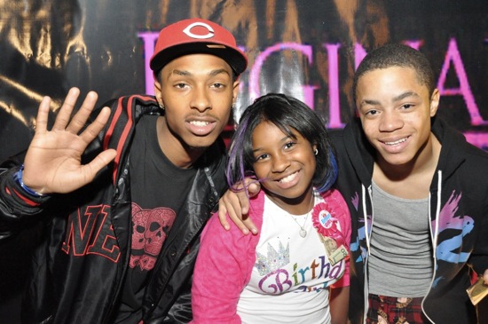 New Boyz // Regine Carter's (Lil Wayne and Toya's daughter) 11th Birthday Party in Atlanta