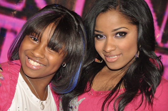 Reginae and her mom Toya // Regine Carter's (Lil Wayne and Toya's daughter) 11th Birthday Party in Atlanta