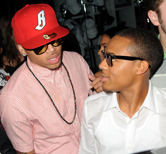 Chris Brown and Bow Wow at LIV nightclub at Fontainebleau Miami Beach