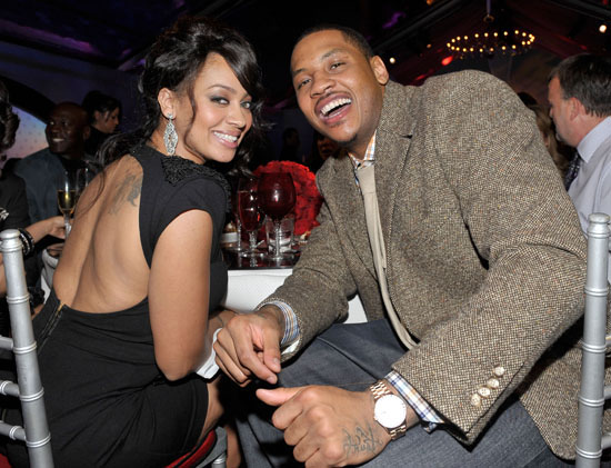 carmelo anthony and lala baby. Carmelo Anthony and Lala