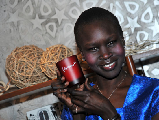 alek wek boyfriend. African model Alek Wek