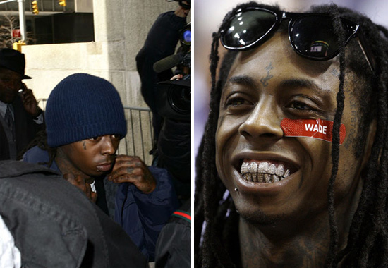 Lil Wayne Blood Flag. lil wayne grillz teeth