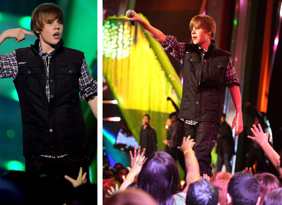 justin bieber baby video. VIDEO: Justin Bieber Performs