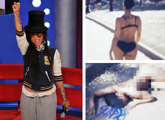 Erykah Badu S Response To Her Being Charged For Nude Scene In Her