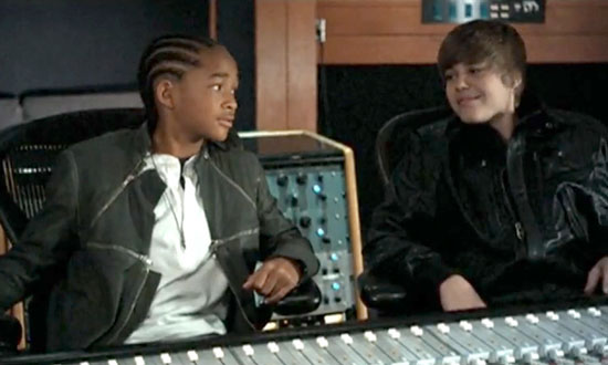 justin bieber never say never movie scenes. Singer Justin Bieber takes us