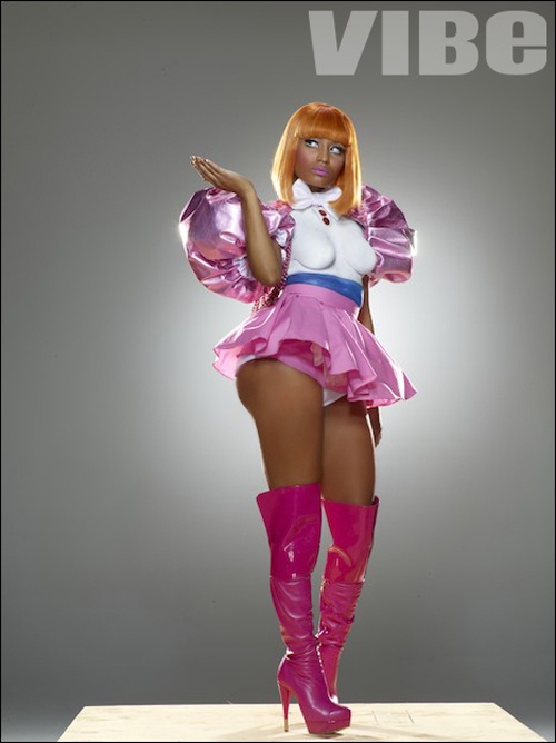 Nicki Minaj is Giving Lil Kim a Reason to be Mad in Her New Vibe Magazine